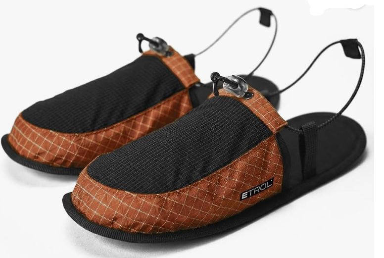 Henlisen ultralight packable camp shoes