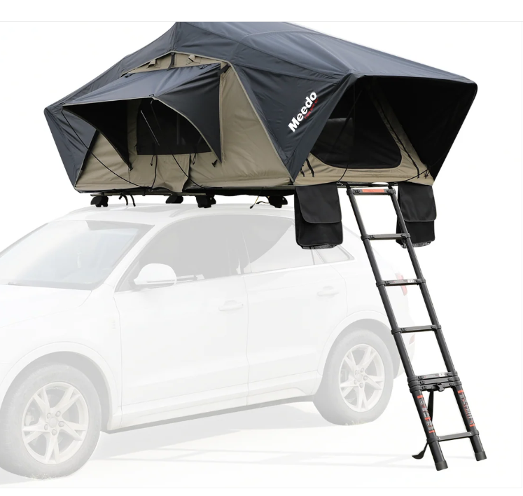 Meedo rooftop tent mounted on a vehicle