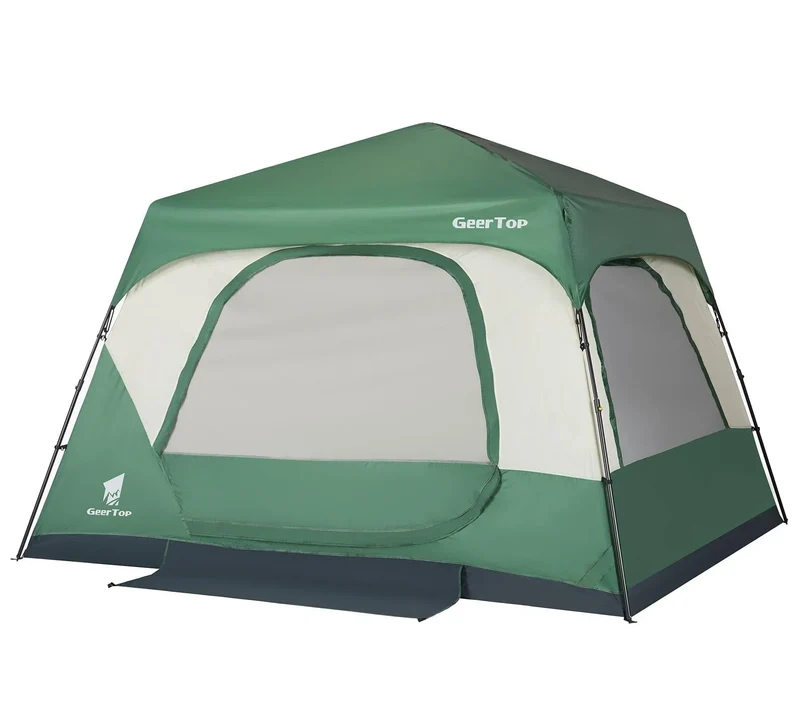 GeerTop 6-person instant cabin pole tent