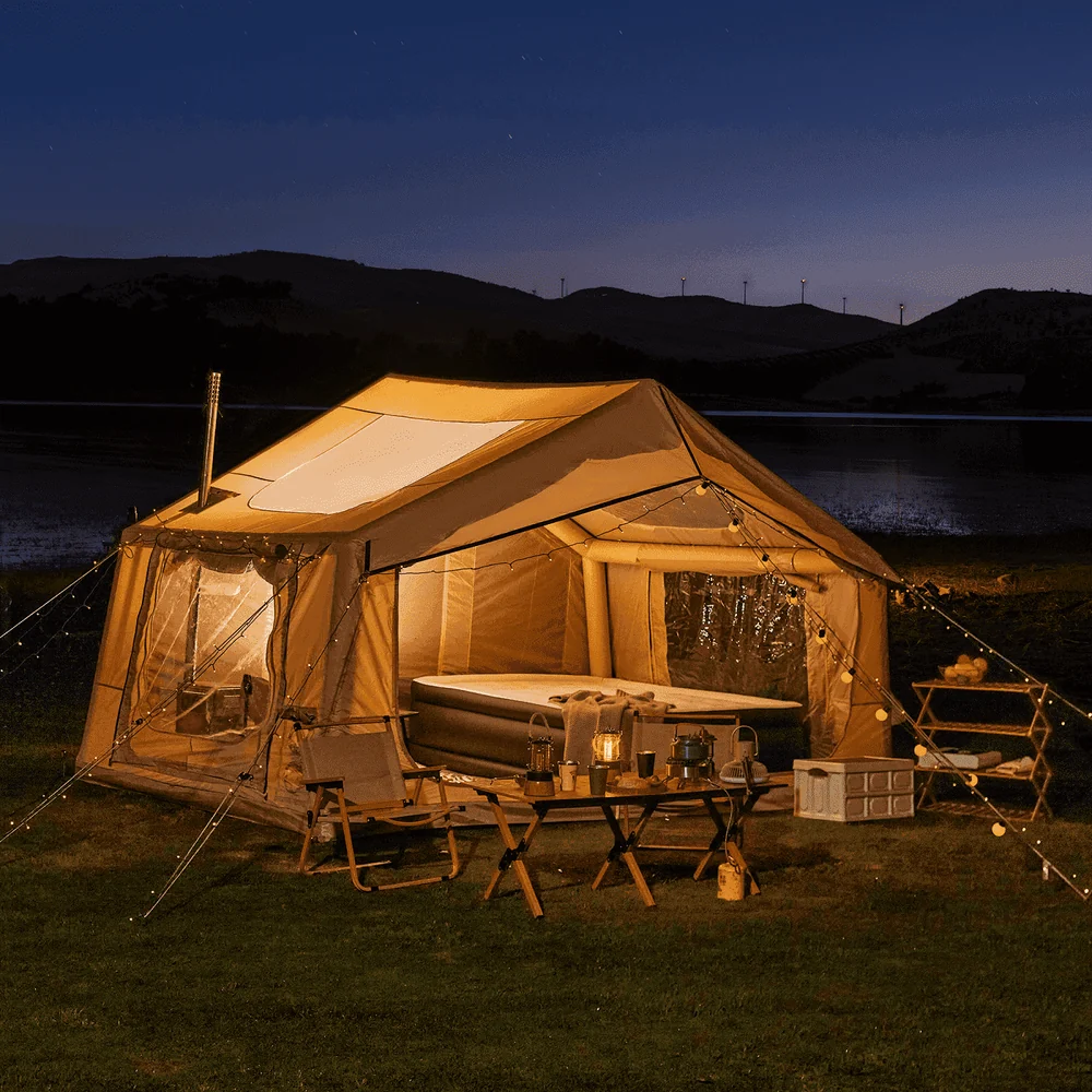 GeerTop 6-person inflatable camping tent