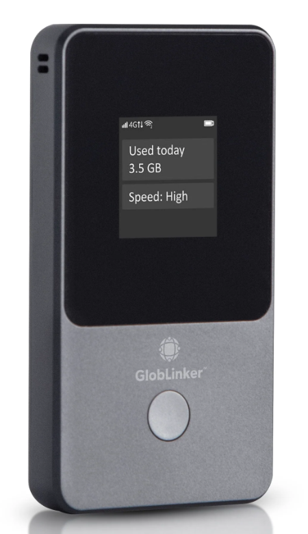Globlinker portable travel WiFi hotspot