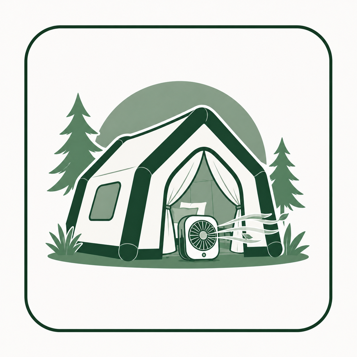 Camping cooling system