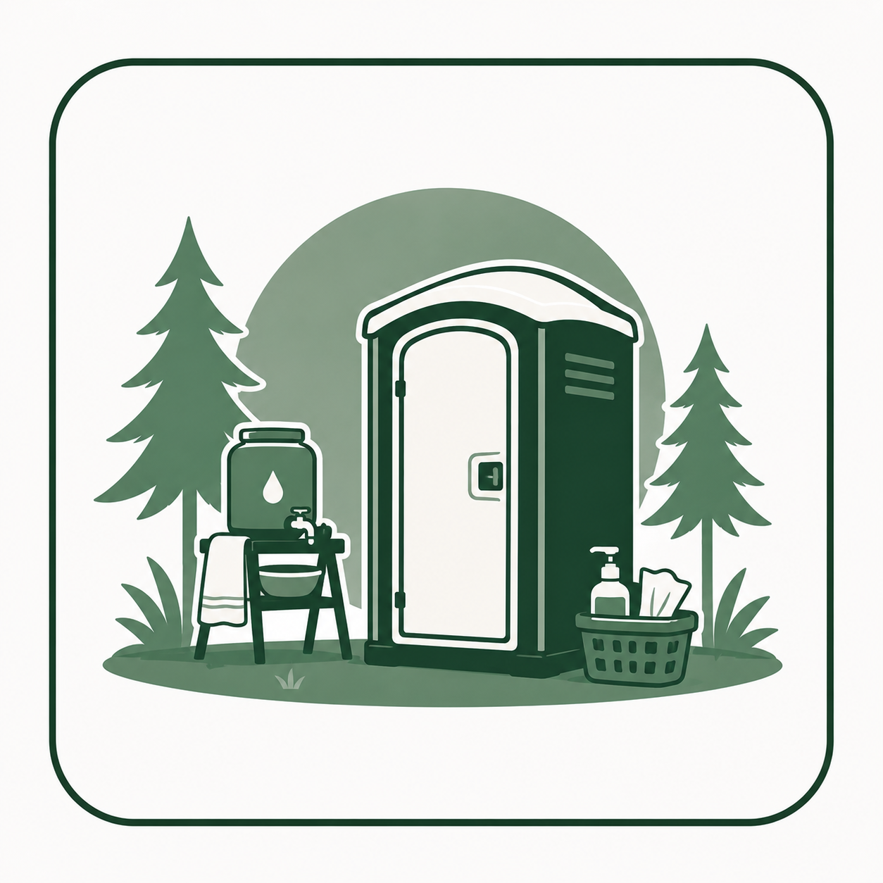 Camp sanitation gear